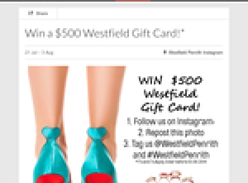 Win a $500 Westfield gift card!