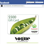 Win a $500 Woolworths gift card!