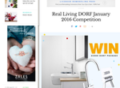 Win a $5000 DORF bathroomware package!