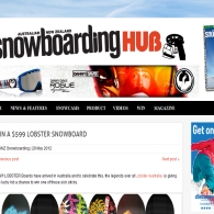 Win a $599 Lobster Snowboard