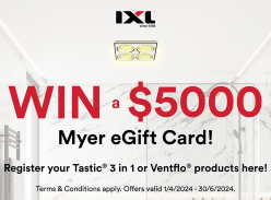 Win a $5k Myer Gift Card