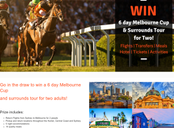 Win a 6 day Melbourne Cup