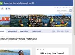 Win a 6 day New Zealand kayak fishing adventure for you & a mate!