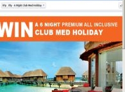 Win a 6 night premium holiday to Club Med!
