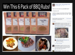 Win a 6 pack of BBQ Rubs