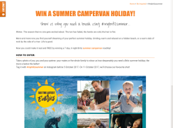 Win a 7 day Britz Campervan hire in Australia or New Zealand