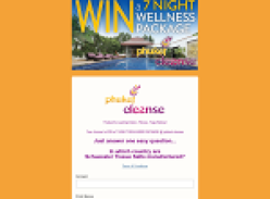 Win a 7-night wellness package at Phuket Cleanse!