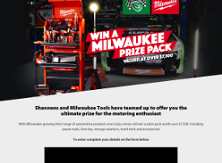 Win a $7500 Milwaukee Tools Prize Pack