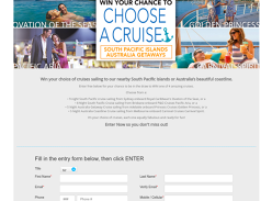 Win a 9-Night South Pacific Cruise