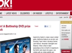 Win a Battleship DVD prize pack