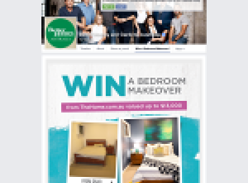 Win a bedroom makeover from TheHome.com.au valued up to $13,000!