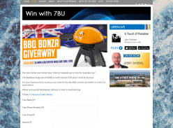 Win a Beefeater BUGG Gas Grill BBQ