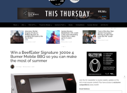 Win a BeefEater Signature 3000e 4 Burner Mobile BBQ