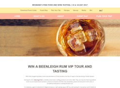 Win a Beenleigh Rum VIP tour & tasting
