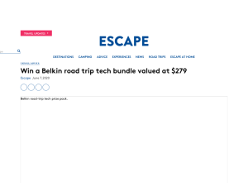 Win a Belkin road trip tech bundle!