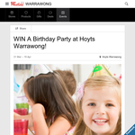 Win a birthday party at Hoyts Warrawong!