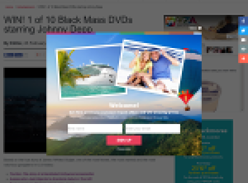 Win a Black Mass DVD starring Johnny Depp