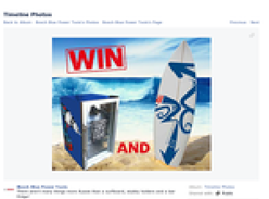 Win a 'Bosch Blue' mini bar fridge, surfboard & stubby holder!