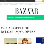 Win a Bottle of Bulgari AQVA Divina