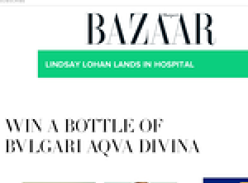 Win a Bottle of Bulgari AQVA Divina