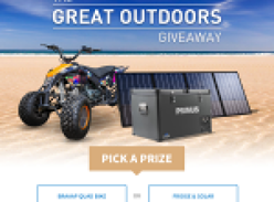 Win a Braaap Kids ATV110 Quad or a Primus Mammoth 37L Fridge & 120W Portable Solar Panel