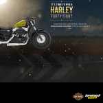 Win a brand new Harley Davidson Forty-Eight!