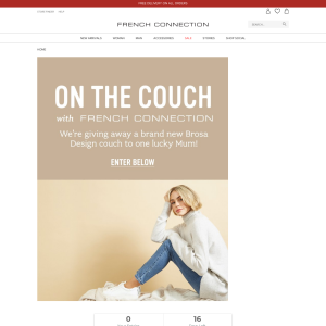Win a Brosa Design Couch worth $3000!