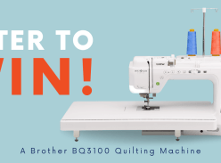 Win a Brother BQ3100 Sewing and Quilting Machine