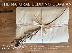 Win a Bundle from Natural Bedding Company
