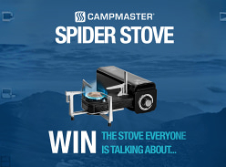 Win a Campmaster Spider Stove
