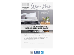 Win a Canningvale Bedroom Prize Pack