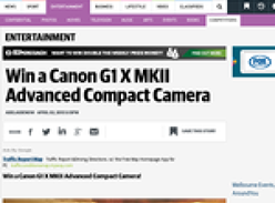 Win a Canon G1 X MKII Advanced Compact Camera!