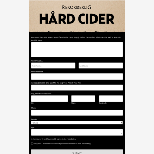 Win A Case Of Hard Cider Cans