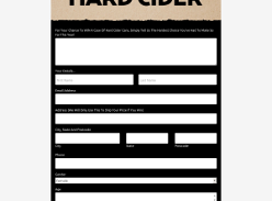 Win A Case Of Hard Cider Cans