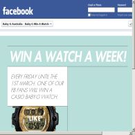 Win a Casio Baby-G watch!