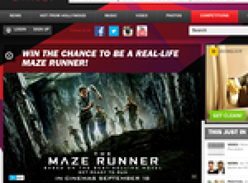 Win a chance to be a real-life 'maze runner'!