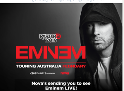 Win a chance to see Eminem Live