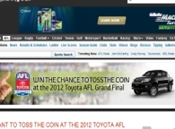 Win a chance to toss the coin at the 2012 AFL Grand Final