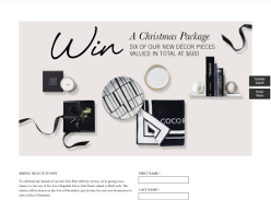 Win a Christmas Package