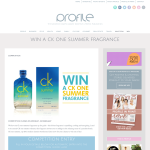 Win a CK One Summer Fragrance