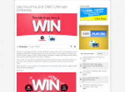 Win a cleaner for a year + a year's supply of OMO Ultimate!