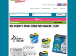 Win a Closer to Nature Infant Pack valued at $334.00