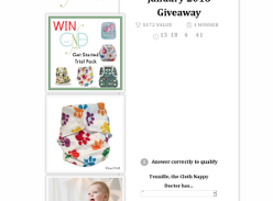 Win A Cloth Nappy Doctor Trial Pack