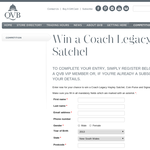 Win a 'Coach' Legacy satchel!