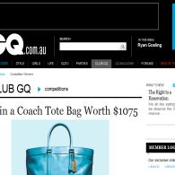 Win a Coach tote bag worth $1075!