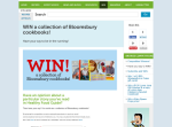 Win a collection of Bloomsbury cookbooks!
