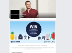 Win a CONNOR & SUNNYLIFE Summer prize pack worth $1,000!