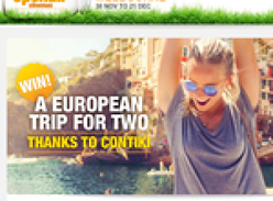 Win a Contiki Europe travel experience for two!
