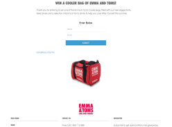 Win a cooler bag of Emma and Tom's
