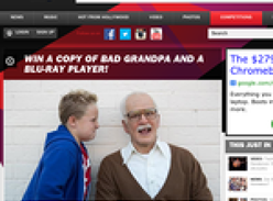 Win a copy of 'Bad Grandpa' on blu-ray & a blu-ray player!